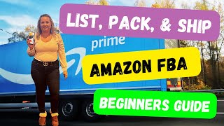 How To List Pack & Ship Amazon FBA Order. Beginner Tutorial. Shipping Tips & Tricks.
