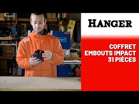 Démonstration du Coffret embouts impact 31 pièces - HANGER