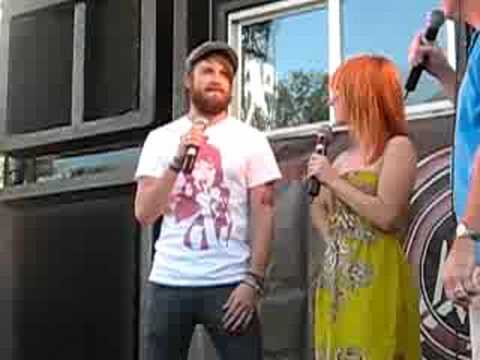 Paramore Interview at KDWB (MN State Fair)