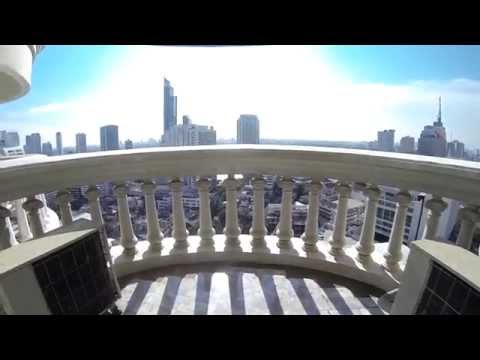Lebua at State Tower -  Riverview Suite Balcony - Bangkok Hotel 2014