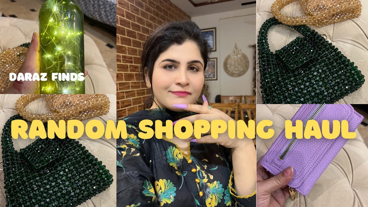 Random Shopping Haul ||Daraz Finds || Last Week's Shopping Haul - YouTube