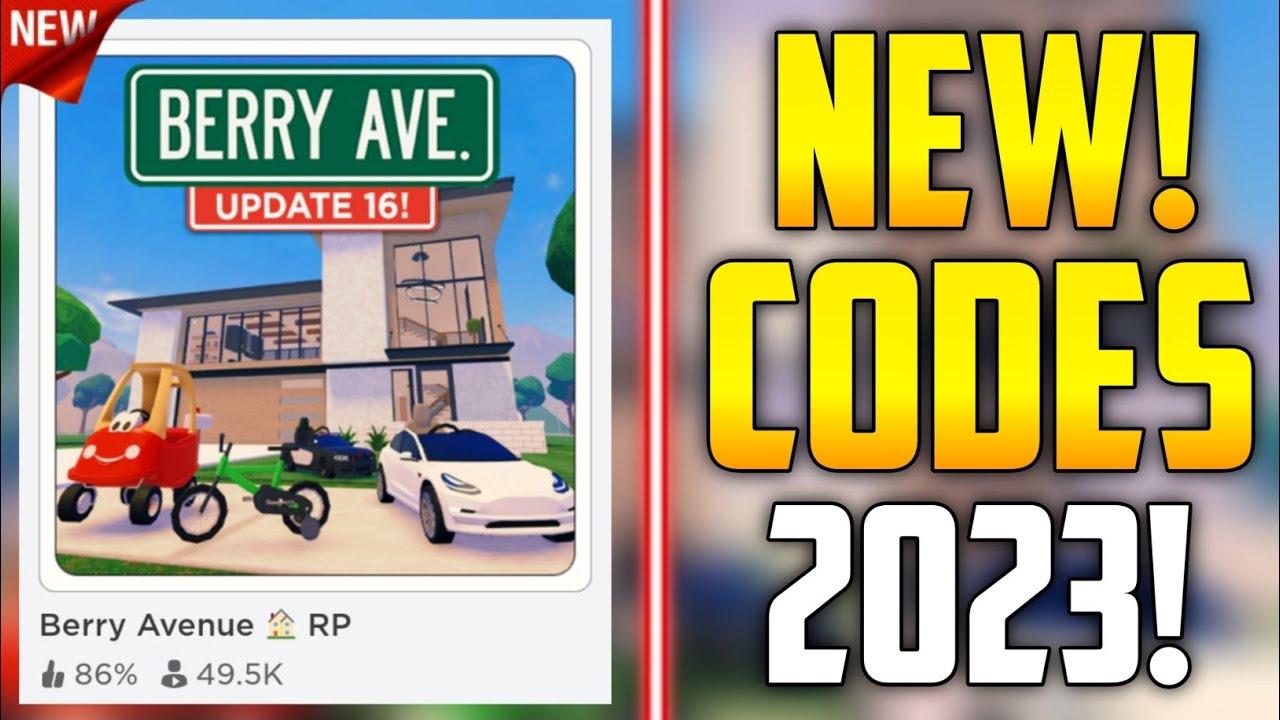 Roblox - Códigos para o Berry Avenue RP (dezembro 2023) - Critical Hits