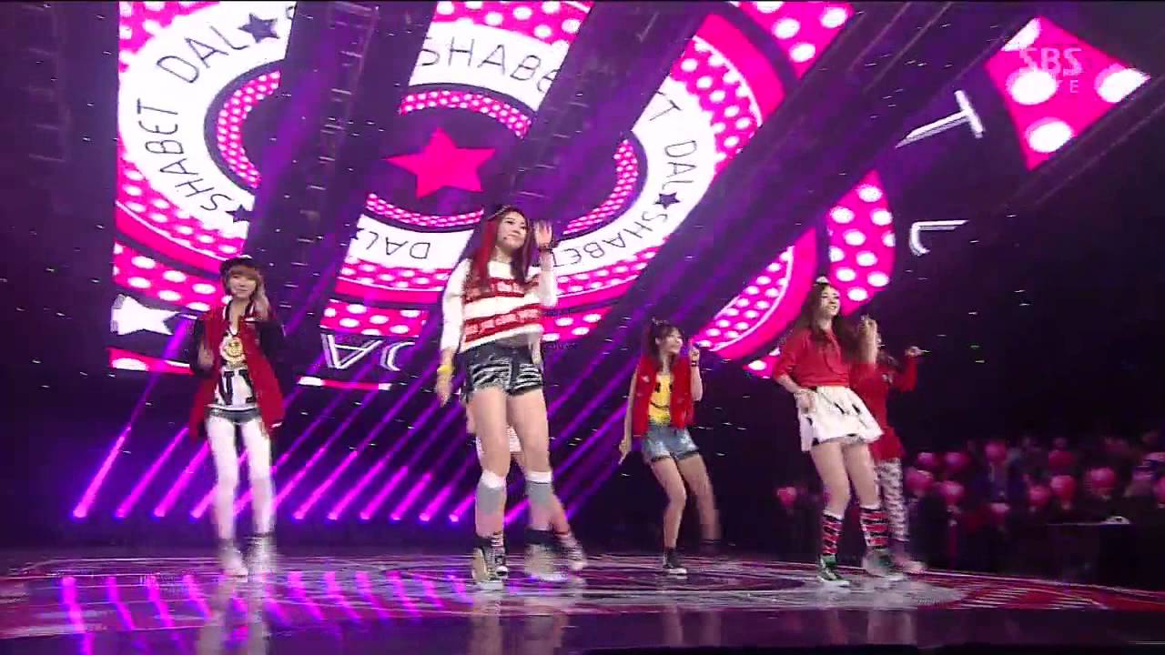 Даль Шабет [Недоступно] @SBS Inkigayo Популярная песня 20130106