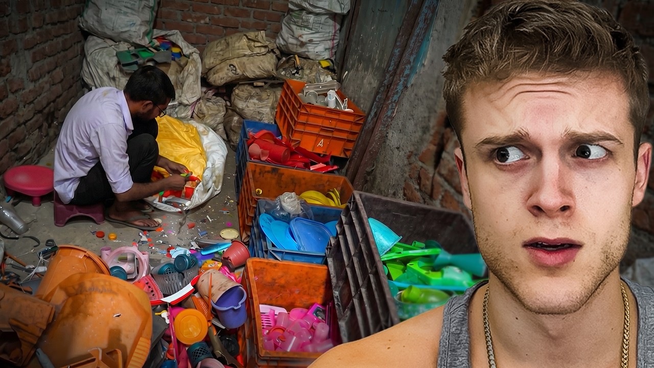 India's Recycling Slum Is Insane...