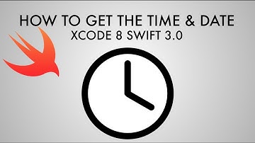 How To Get The Time And Date In Xcode 8 (Swift 3.0)