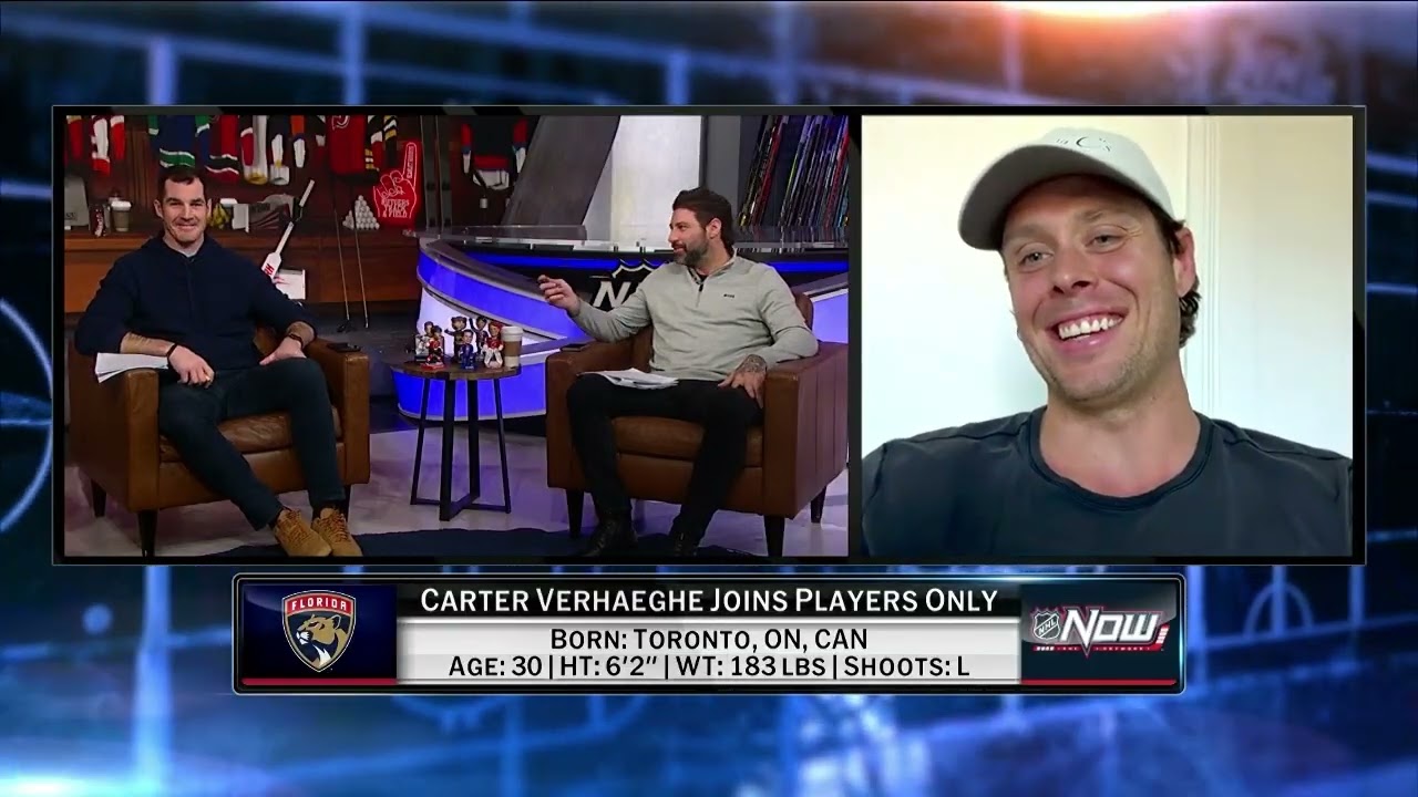 Players Only: Florida Panthers forward Carter Verhaeghe talks Olympic break, milestones, and more