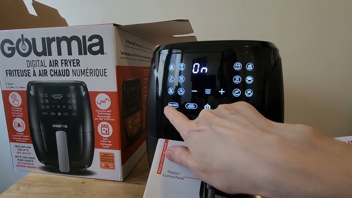 Gourmia GAF414 4 Quart Digital Air Fryer - The Rebel Chick