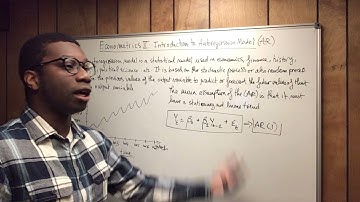 Econometrics II: Introduction to the Autoregression Model (AR)
