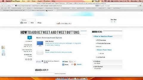 Adding Multiple Retweet Buttons : Tech Info You Need to Know