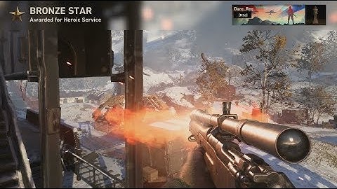 MY BEST TRICKSHOT ON COD: WW2! @Dare_Req