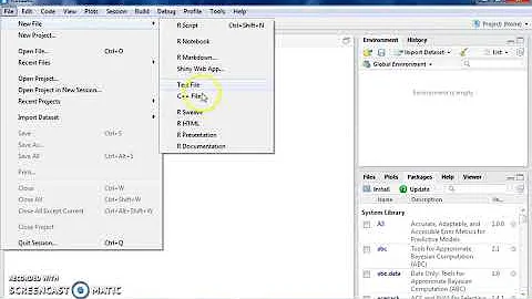 Como instalar o R Markdown?