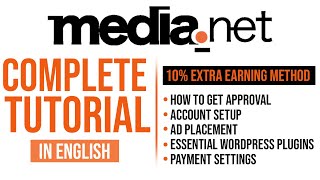 Famous Media.net Complete Tutorial - Approval, Ad Placement, Ads.txt, Payment Settings | Make Money Online Wealth