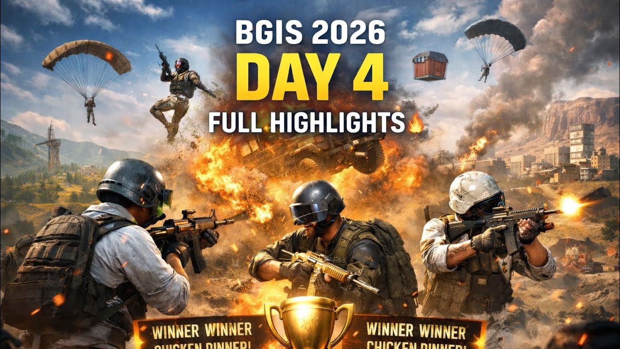 BGIS 2026 DAY 4 💥 | FULL MATCH HIGHLIGHTS | INSANE CLUTCHES & WINS #BGIS2026 #Esports 