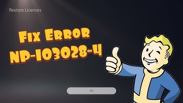 How To Fix PS5 Error NP-103028-4 - PS4 To PS5 Cloud Storage Error