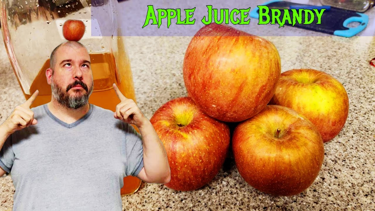 Easy Apple Juice Brandy Recipe Make Delicious Apple Brandy at