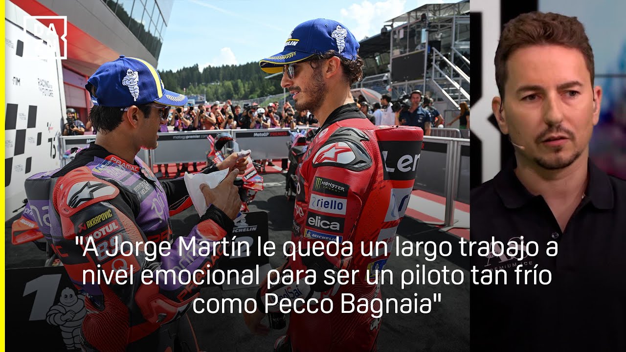 Jorge Lorenzo y el trabajo emocional de Jorge Martín y Pecco Bagnaia ...