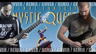 Final Fantasy Mystic Quest - Boss Battle | METAL COVER by Vincent Moretto (ft. Daniel Tidwell)