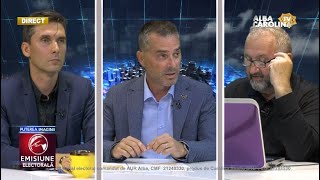 Dorin Petruțiu, candidat AUR ptr. CL Alba Iulia și Antonio Sorin Hăbean, candidat AUR ptr. CJ Alba