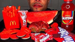 Big Mukbang Eating Red Hot Cheetos And Oreos With Mcdonalds Fries?