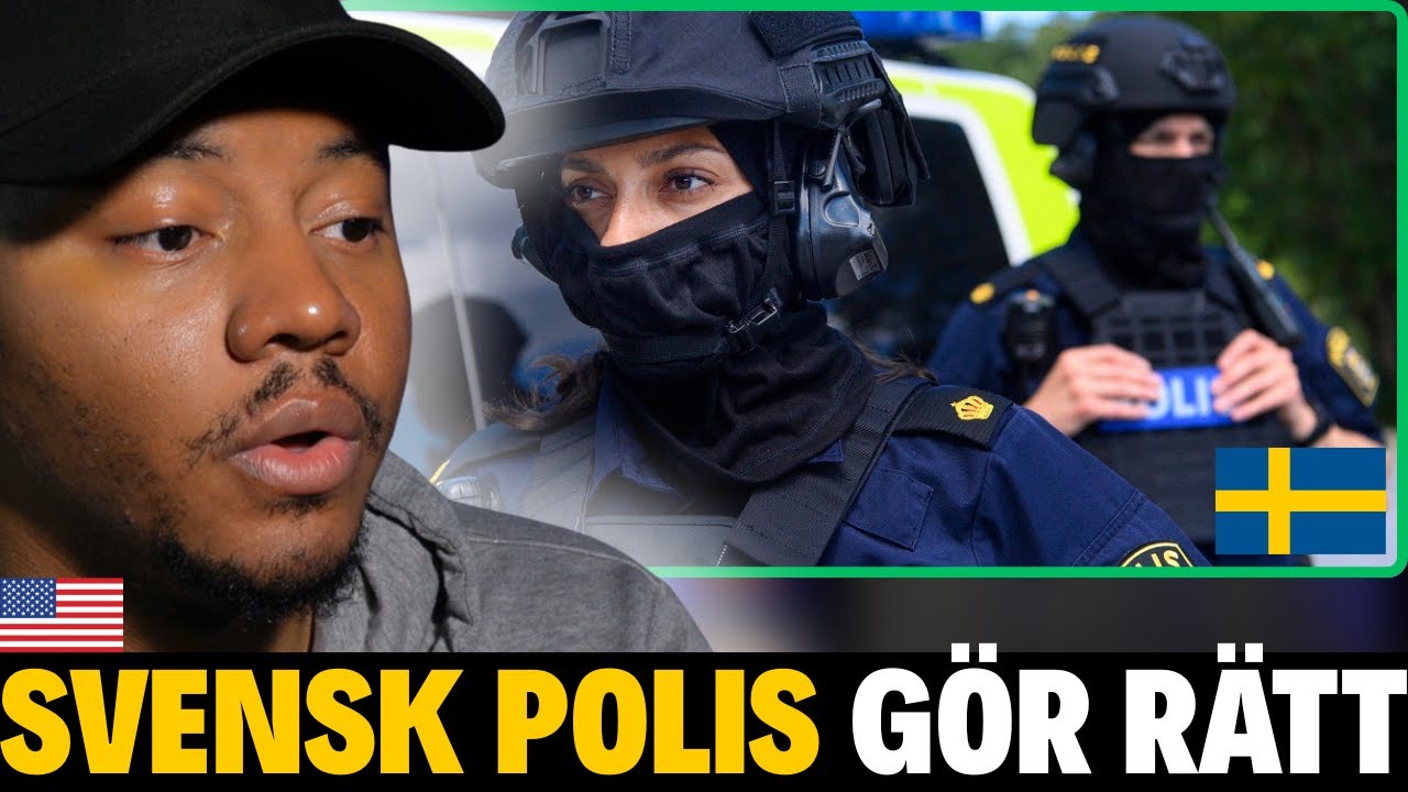 American Reacts to Swedish Police Bodycam 🇸🇪