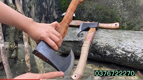 9/9🎖RÌU ĐI RỪNG -🪓 loại 1,2kg lưỡi- TRỤC XE chỉ có TẠI Dao phuc sen hd - CHẶT CÂY CỨNG+XƯƠNG CỨNG