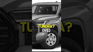 No V6 For Me! Toyota Tundra! #toyota #tundra #truck #toyotacars #car #viral #funny