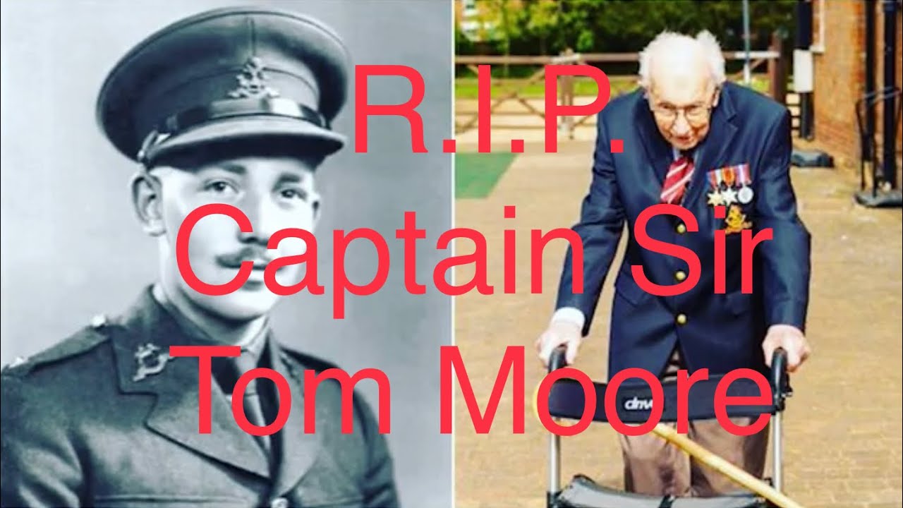 Captain Rip Song Song For Captain Sir Tom Moore | RIP Capt Tom - YouTube