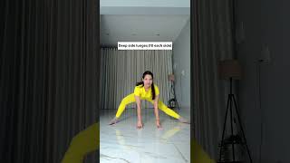 Middle Split Training (effective drills for middle split)#shorts #middlesplits #sidesplit #mobility