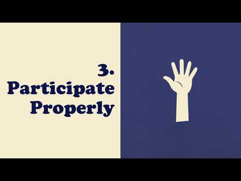 6 rules for online learning 1