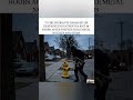Detroit fire hydrants stripped by metal thieves! 🚨👹#viral#shorts#funny