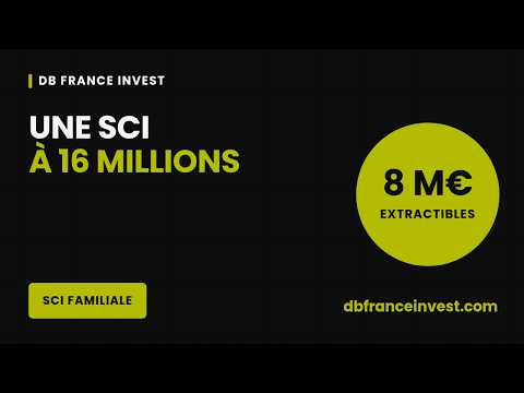 SCI familiale à 16 M€ : 8 millions extractibles