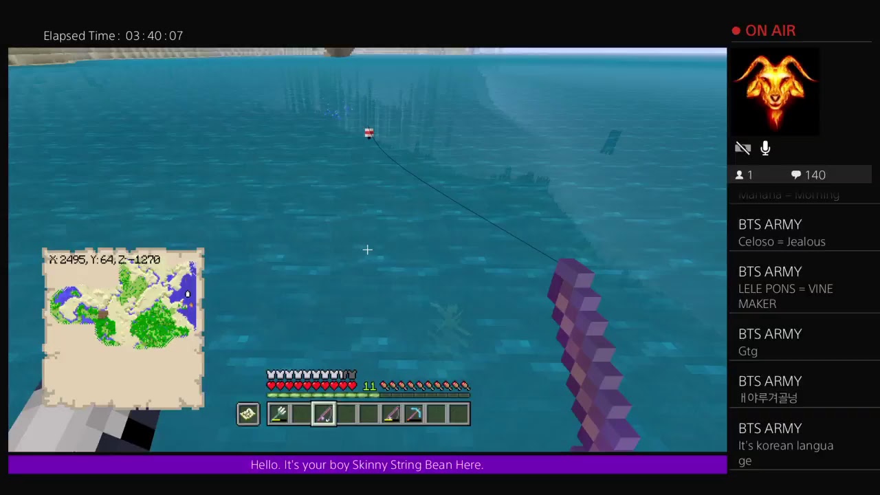 Minecraft ps4 aquatic update E5 S1 - YouTube