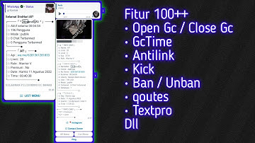Sc Bot WhatSapp Terbaru|HyuuraBotz|V1|Sc Bot No Enc 98%|Free