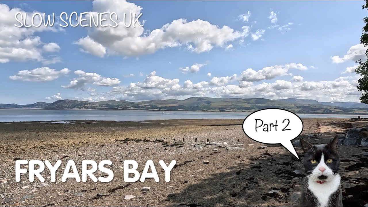 A quiet walk to Fryars Bay - 4K walk - Slow Scenes UK