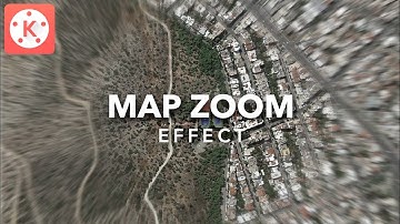 Map Zoom Effect in Kinemaster || Cinematic Map Zoom Kinemaster