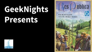 Res Publica - GeekNights Presents