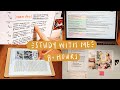 Study w/ Me 8+ Hours: Active Recall, iPad Notes, Studying Tips & Tricks