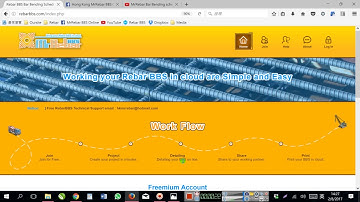 Made Bar Bending schedule platform online for Free Register is Simple and Easy