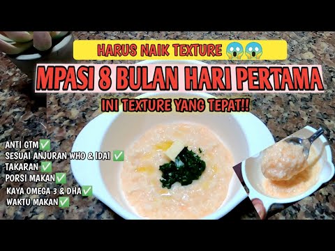 Video: Menu Bayi Umur 8 Bulan