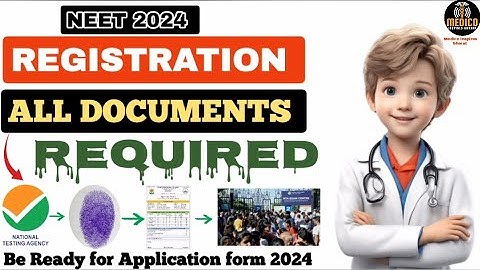 List of Documents Required for NEET 2024 Application Form #neet2024 #update @Medicoinspiresbharat