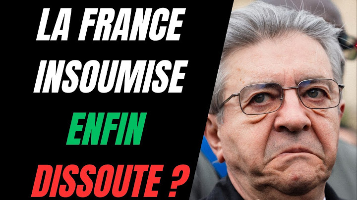 UNE COMMISSION D'ENQUÊTE SUR LFI VA AVOIR LIEU : LA FIN DU PARTI DE L'ÉTRANGER ?