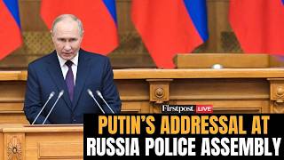 Putin LIVE: Russian President Putin Speaks At Annual Heads Of Russian Police Assembly
