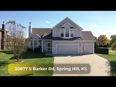 20877 S Barker Rd, Spring Hill, KS home video tour