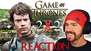 Game of Thrones HATES BABIES!! First Time Watching Game of Thrones S2 E2 | 2x2 | Reaction & Review