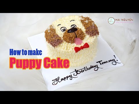 How To Make Puppy Dog Cake | Bánh Sinh Nhật Tạo Hình Cún Con | Foci