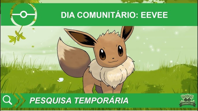 Pokémon Go - Dia Comunitário de Agosto 2021 - datas, horários, Eevee shiny