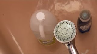 Deep Cleaning Shower Head Diy