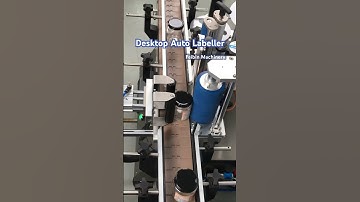 Desktop automatic labeling machine #Labelingmachine #bottlelabelingmachine #desktoplabelingmachine