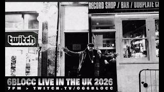 6Blocc Live at Planet Wax Records UK 2026