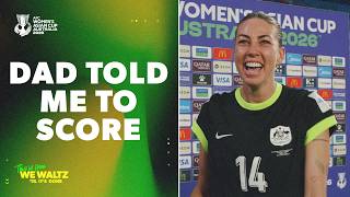 Alanna Kennedy on her brace & Player of the Match performance | Women's Asian Cup 2026 Interview Information